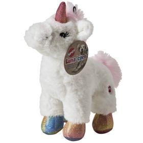 Spot Luna-Corn Plush Dog Toy Assorted Colors - 1 count
